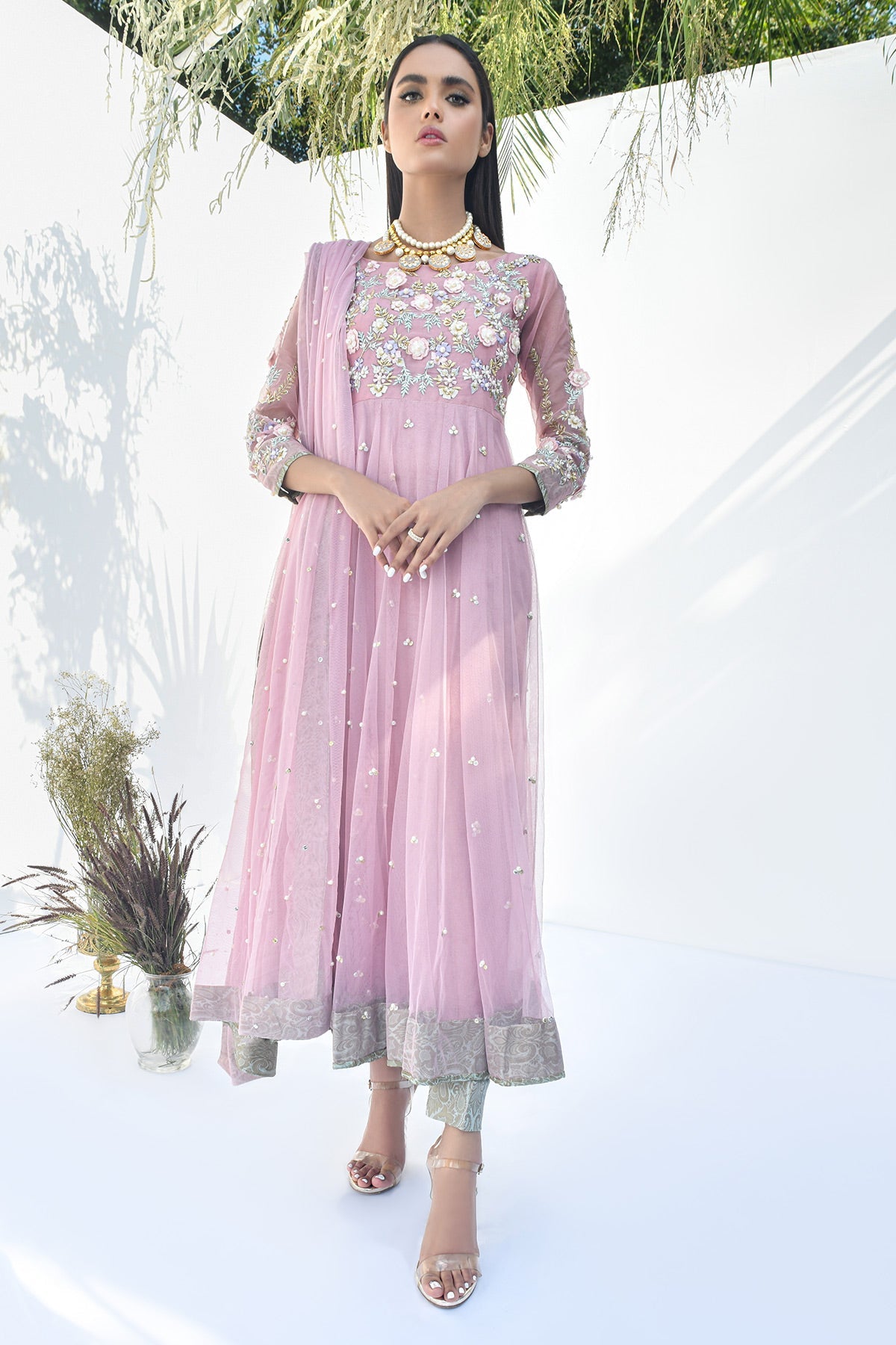 Fatima Khan | Luxury Pret 24 | BALLET PINK