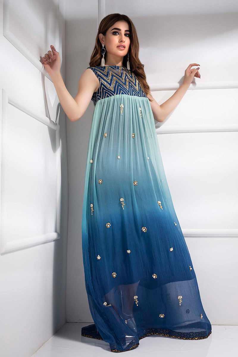 Fatima Khan | Luxury Pret 24 | DAZZLING BLUE