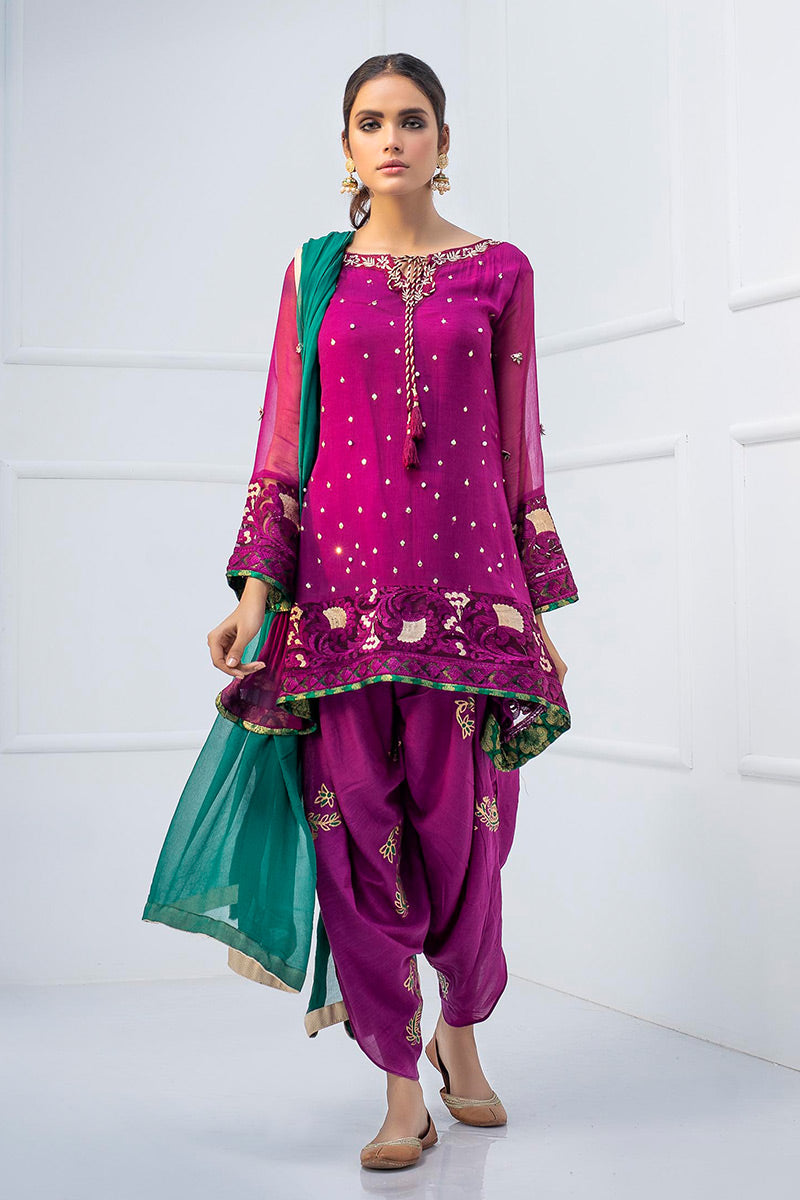Fatima Khan | Luxury Pret 24 | MULBERRY PURPLE