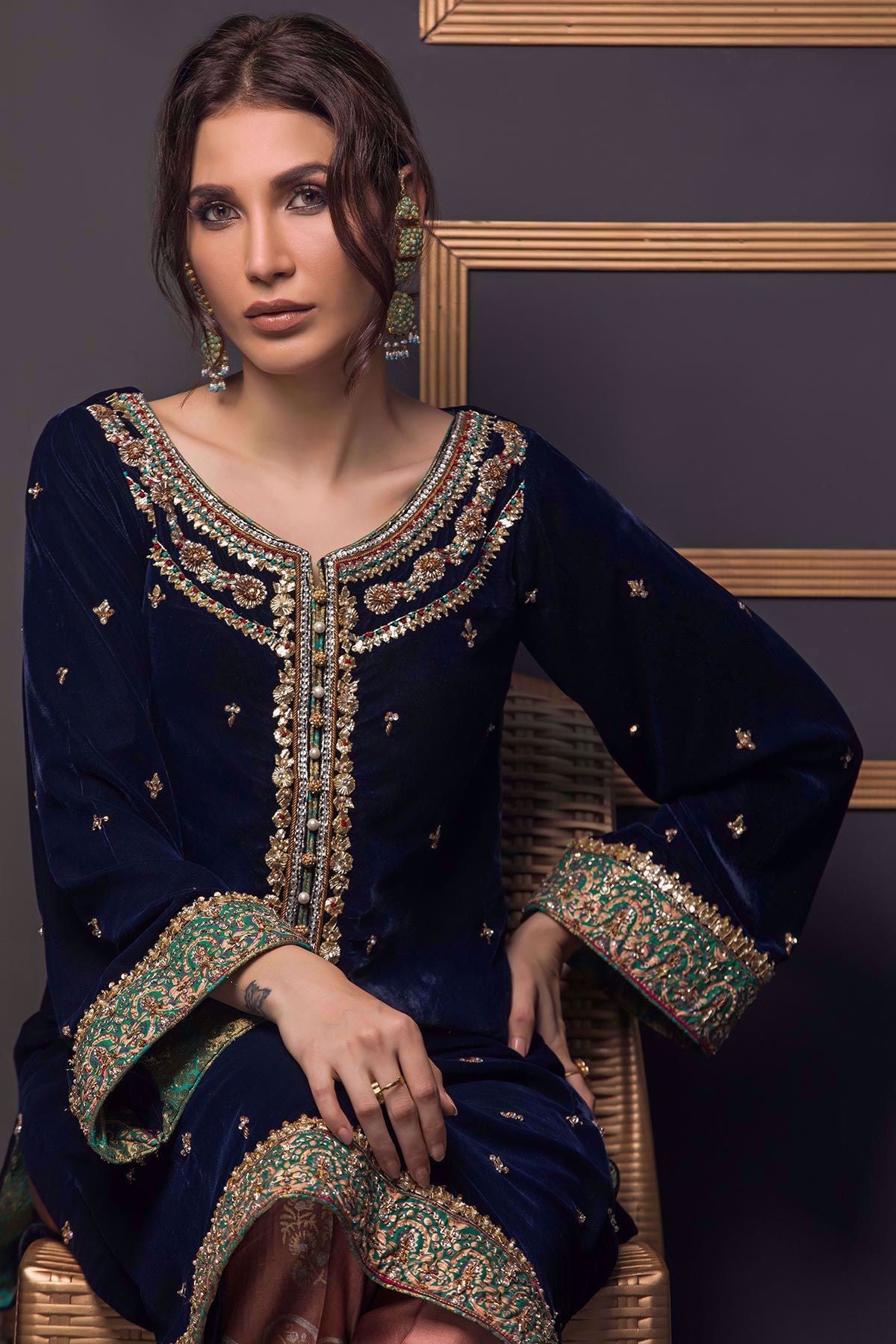 Annus Abrar | Semi Formals | VIOLET BRUME