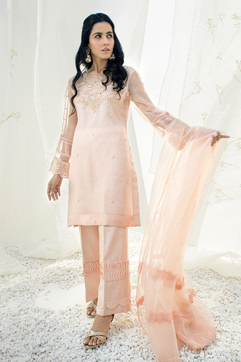 Fatima Khan | Luxury Pret 24 | OCHRE PEACH