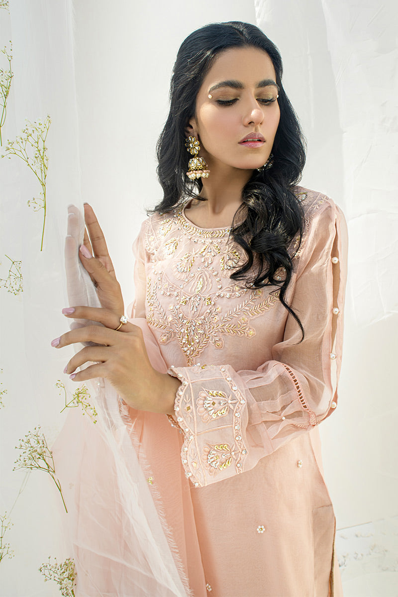 Fatima Khan | Luxury Pret 24 | OCHRE PEACH
