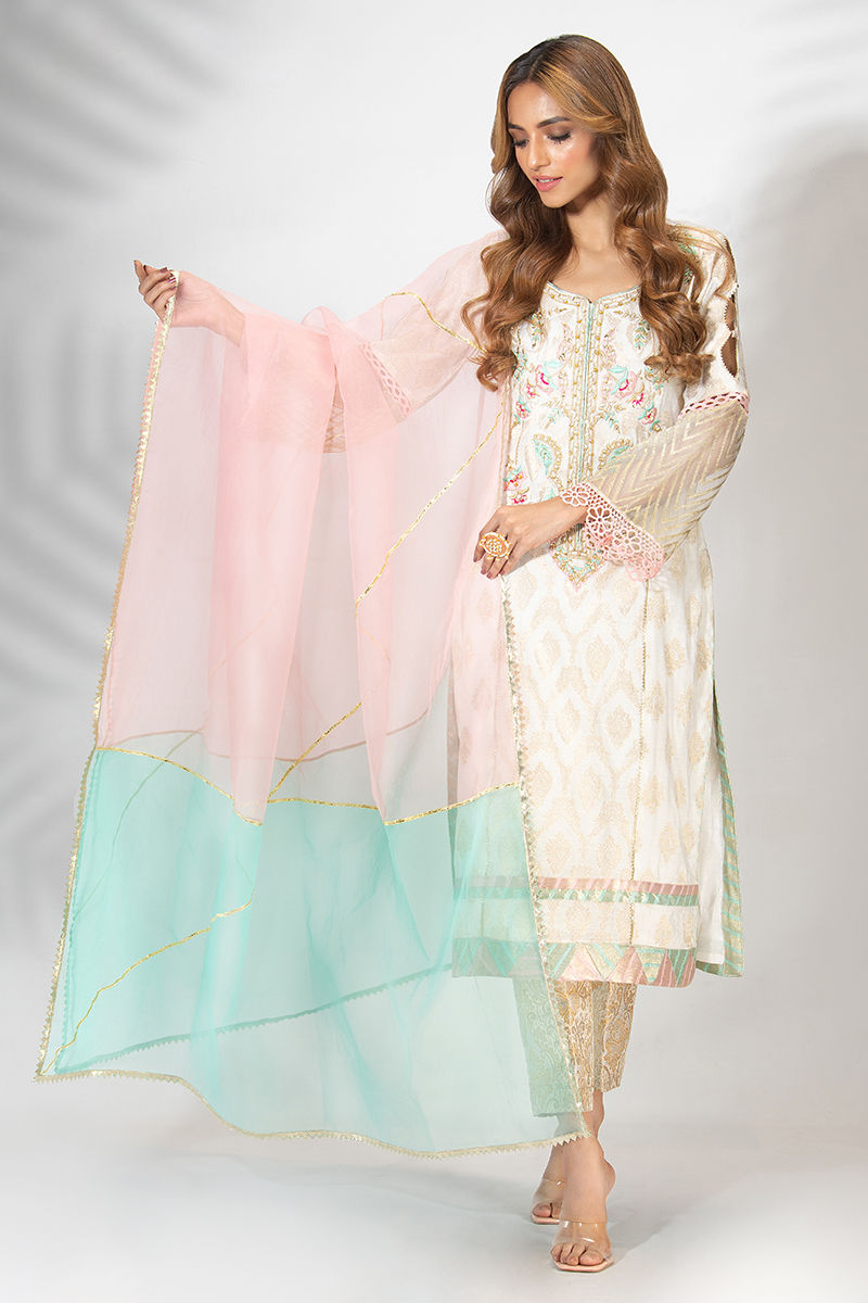 Fatima Khan | Luxury Pret 24 | CHANTILLY SHINE