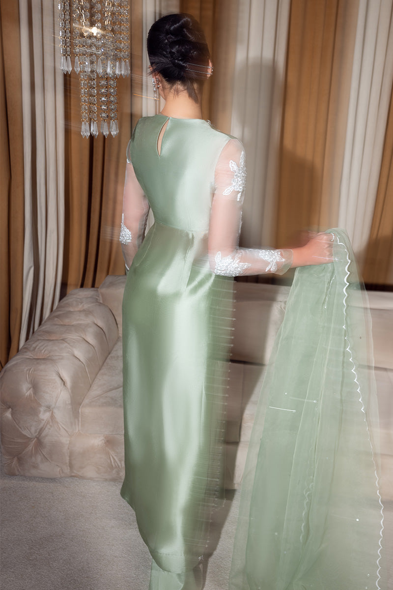 Huate Form | Luxury Pret | Mint Night