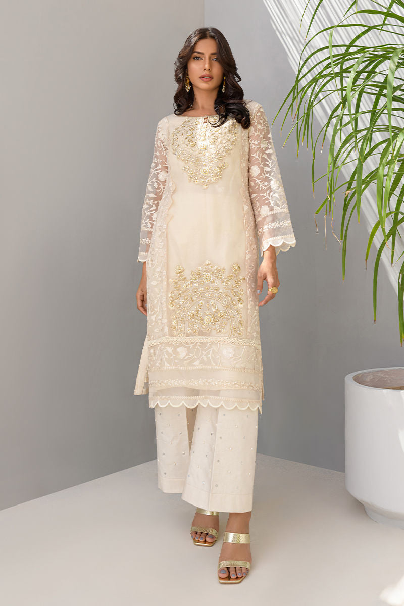 Fatima Khan | Luxury Pret 24 | CREAM SORBET