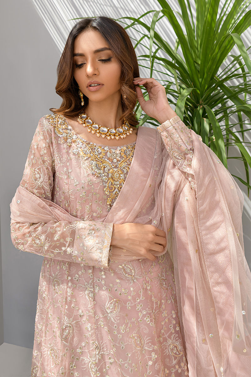 Fatima Khan | Luxury Pret 24 | DAISY PINK