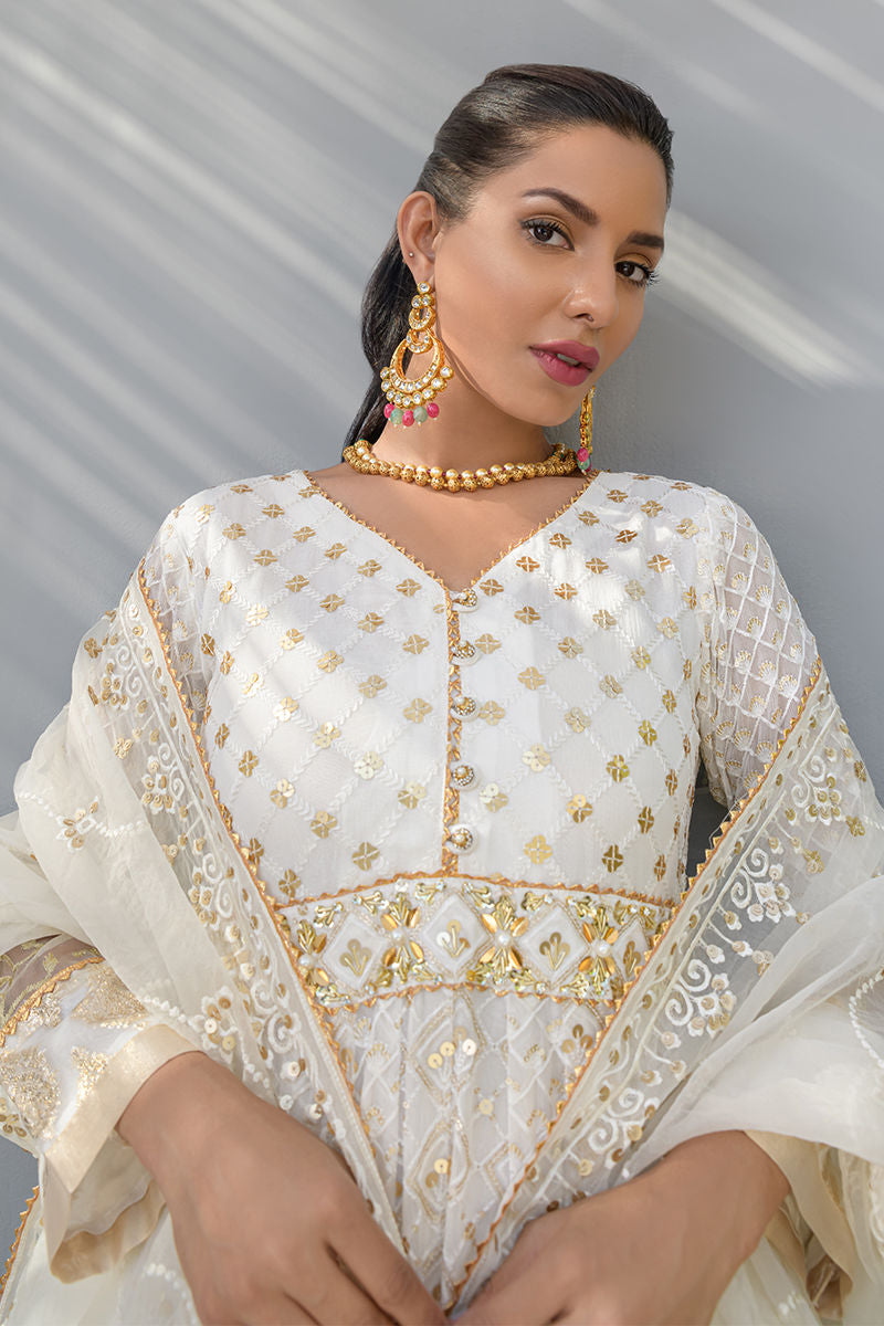 Fatima Khan | Luxury Pret 24 | LOTUS WHITE