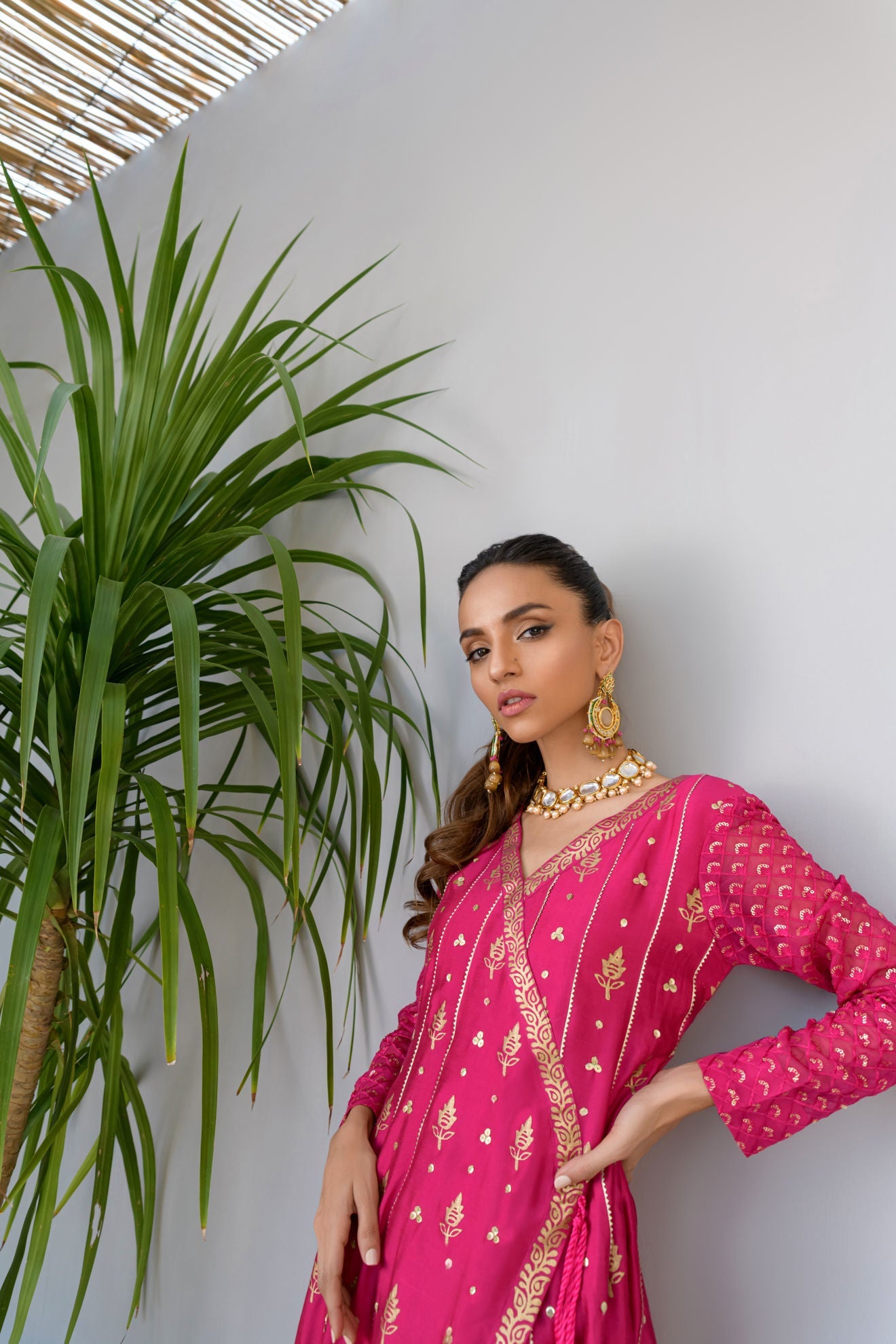 Fatima Khan | Luxury Pret 24 | SHIMMERY FUCHSIA