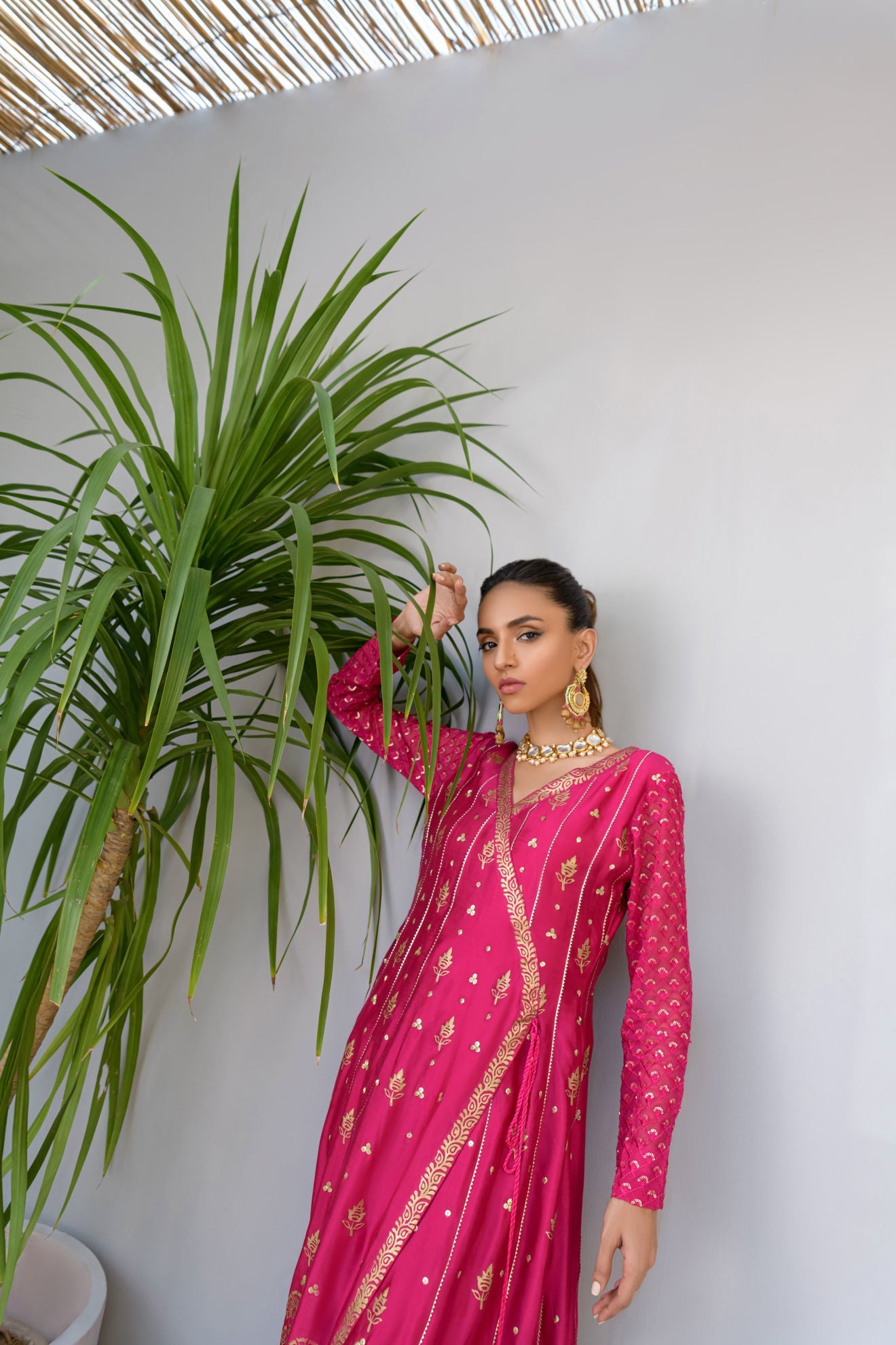 Fatima Khan | Luxury Pret 24 | SHIMMERY FUCHSIA