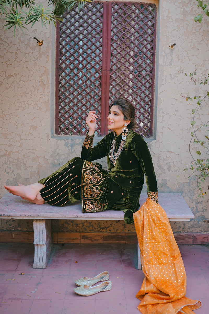 Ansab Jahangir | Bow Velvet Edit | RUSTIC HOWARD