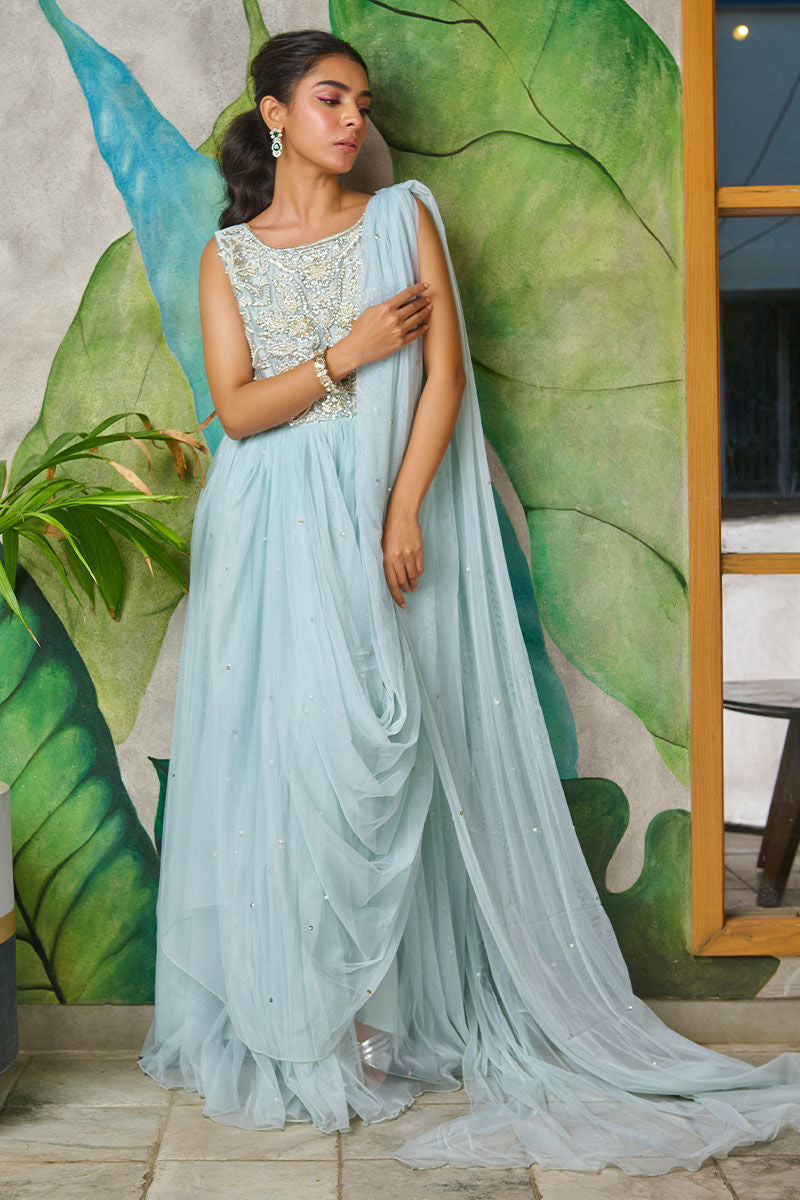 Fatima Khan | Luxury Pret 24 | BRAZILIAN BLUE
