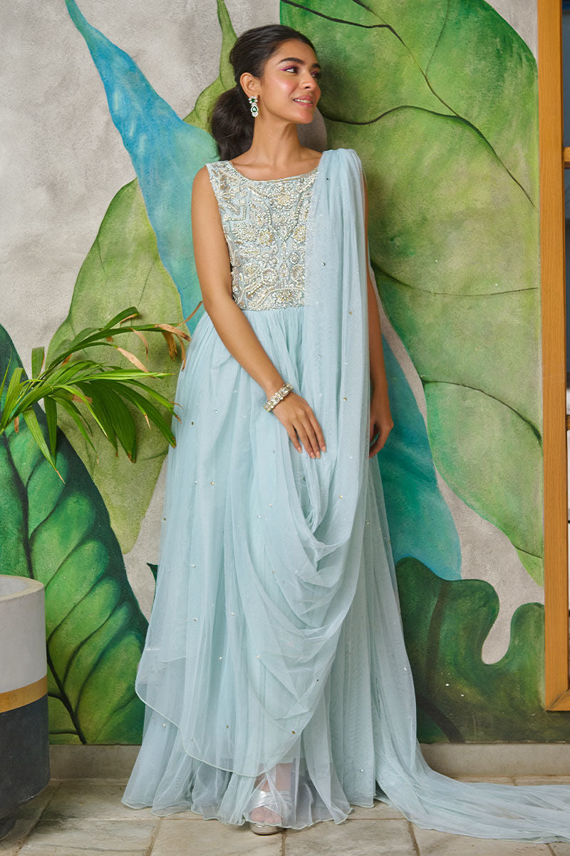 Fatima Khan | Luxury Pret 24 | BRAZILIAN BLUE