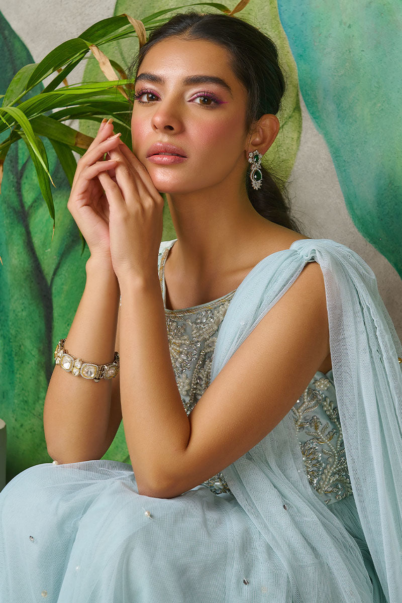 Fatima Khan | Luxury Pret 24 | BRAZILIAN BLUE