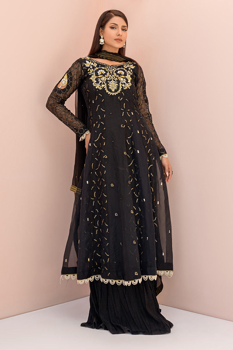 Fatima Khan | Luxury Pret 24 | RAVEN BLACK