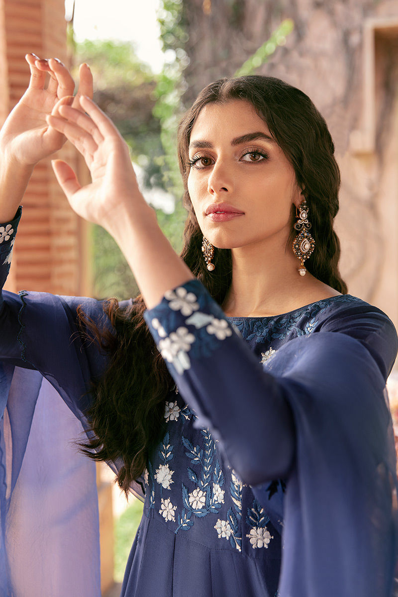 Ansab Jahangir | Luxury Silk Pret | MIDNIGHT