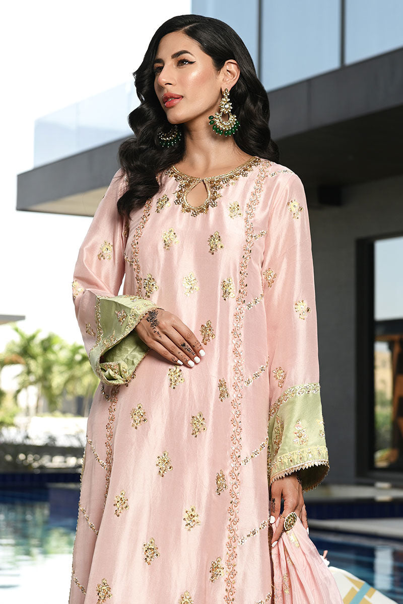 Ansab Jahangir | Luxury Silk Pret | CRYSTAL ROSE