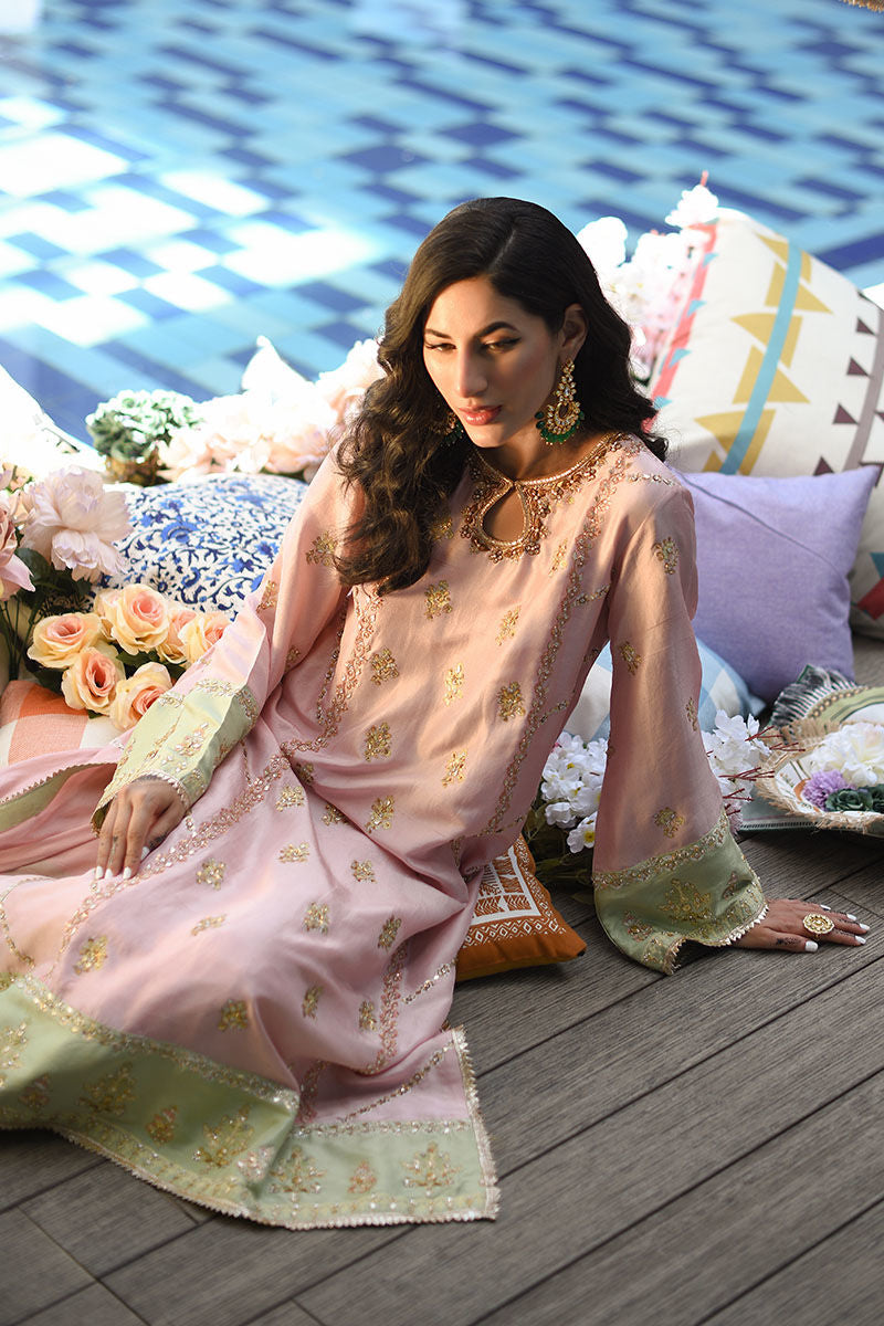 Ansab Jahangir | Luxury Silk Pret | CRYSTAL ROSE
