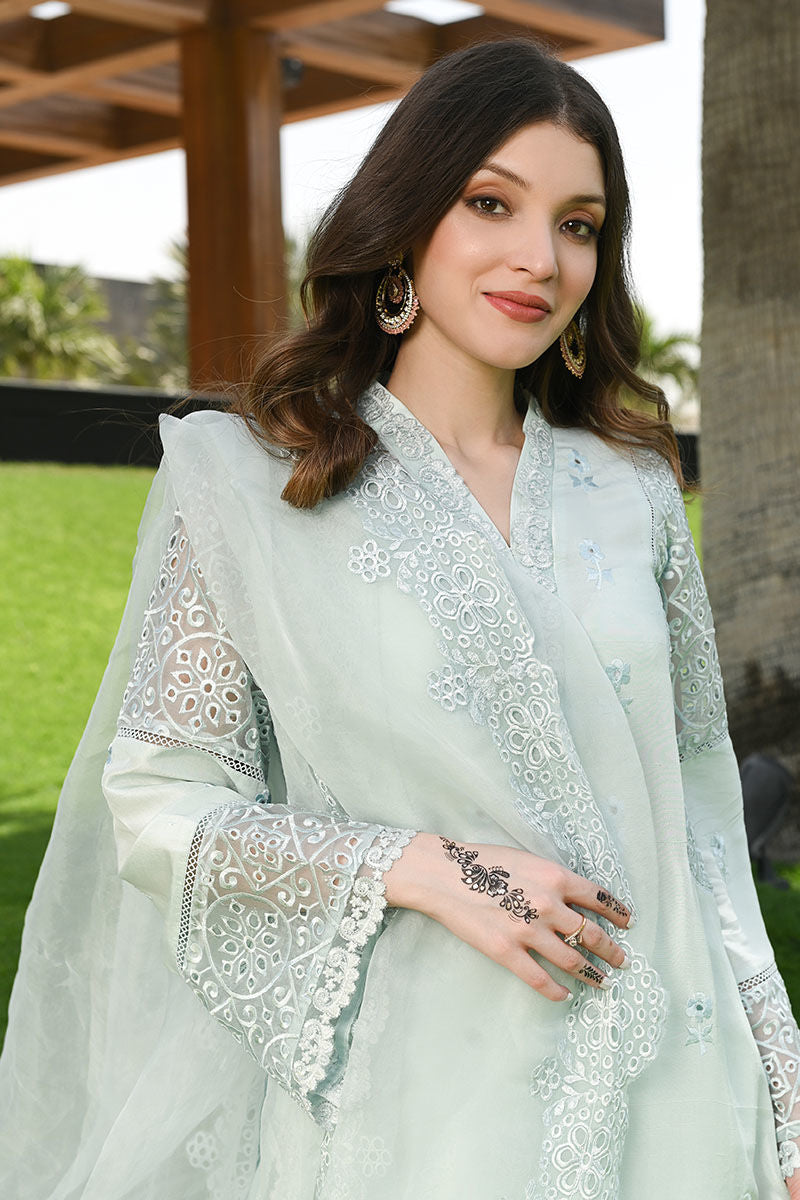 Ansab Jahangir | Luxury Silk Pret | BLUE FOG