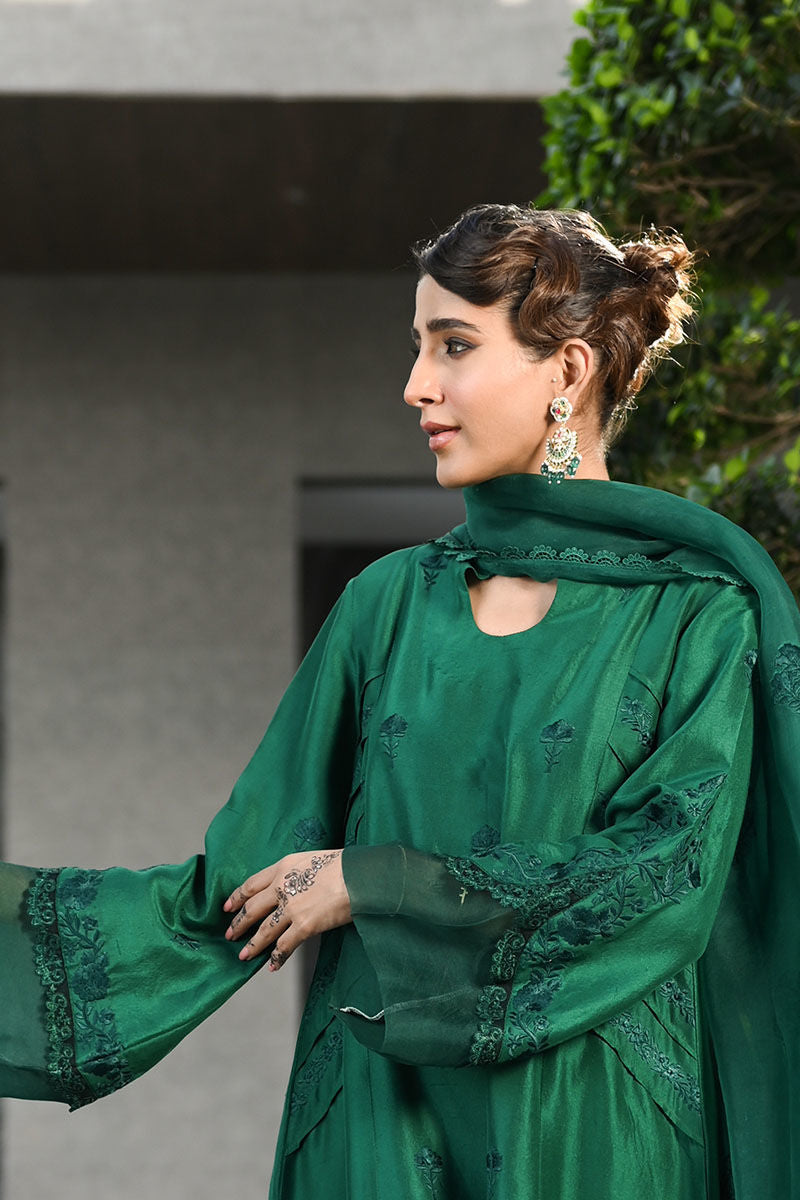 Ansab Jahangir | Luxury Silk Pret | DEEP LAKE