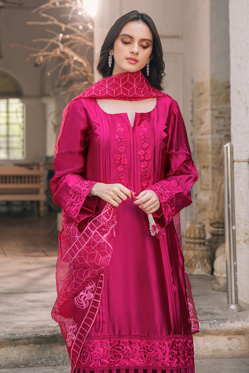 Fatima Khan | Luxury Pret 24 | FUCHSIA RUSH