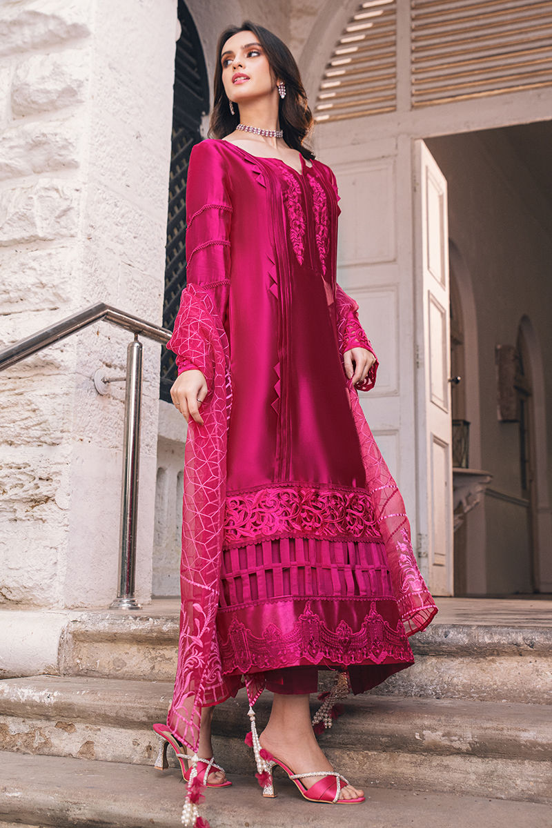 Fatima Khan | Luxury Pret 24 | FUCHSIA RUSH