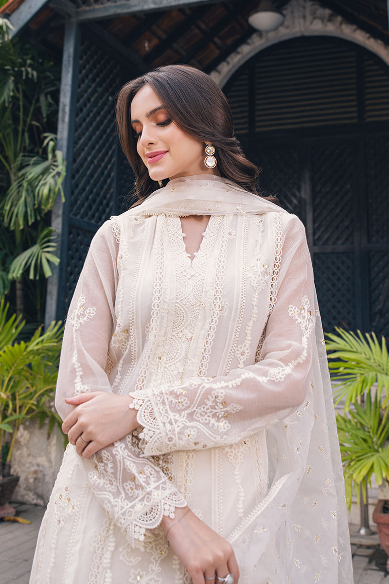 Fatima Khan | Luxury Pret 24 | MAGNOLIAN WHITE