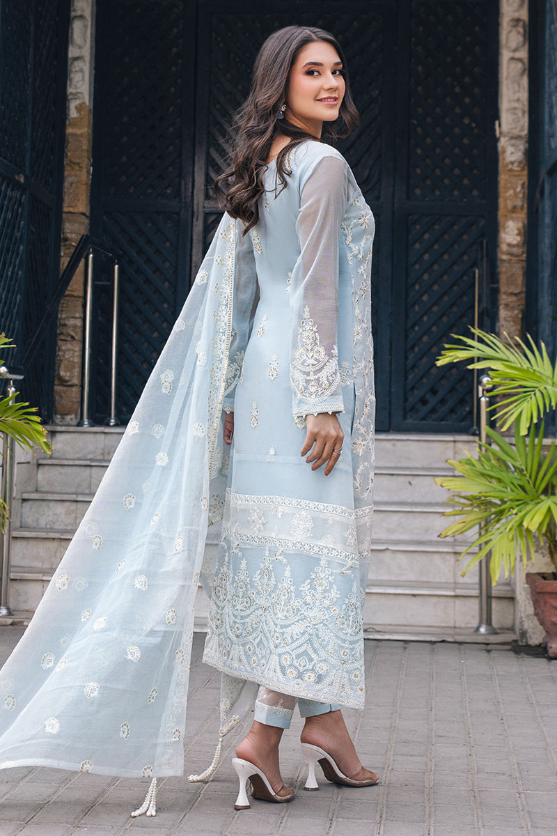 Fatima Khan | Luxury Pret 24 | LILY BLUE