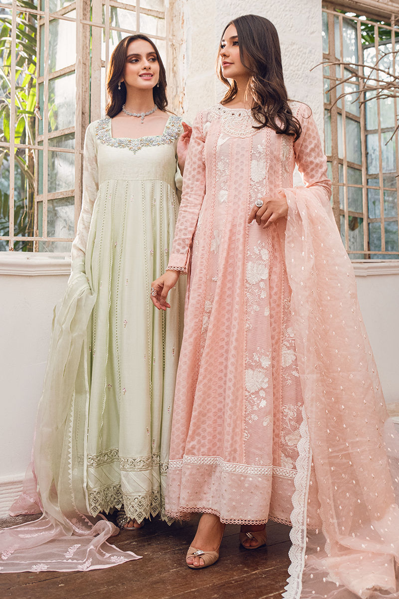 Fatima Khan | Luxury Pret 24 | MEADOW MINT KALIDAR