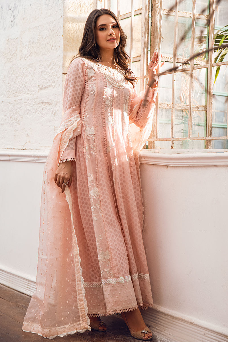 Fatima Khan | Best Sellers 24 | CORAL PEACH KALIDAR
