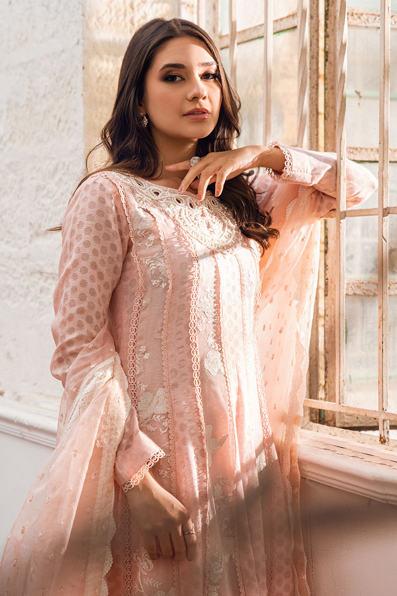 Fatima Khan | Best Sellers 24 | CORAL PEACH KALIDAR