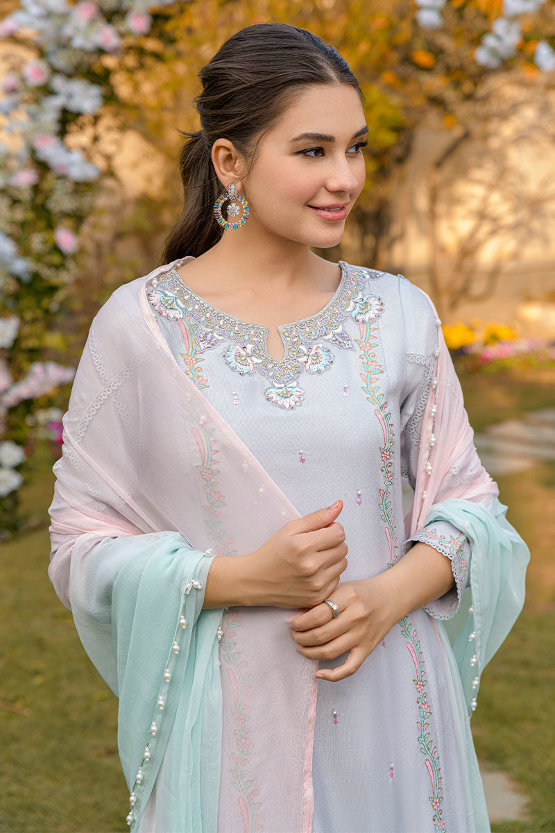 Fatima Khan | Luxury Pret 24 | FRENCH GREY