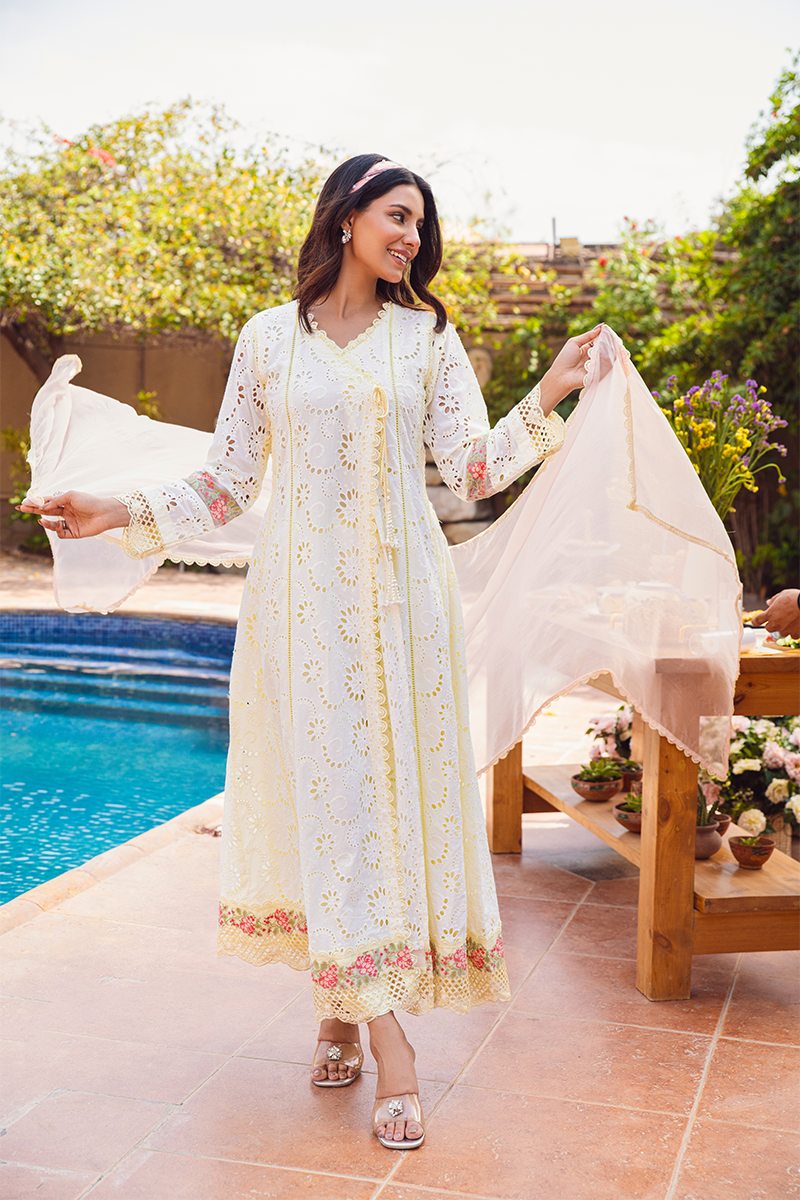 Fatima Khan | Luxury Pret 24 | LEMON BLUSH