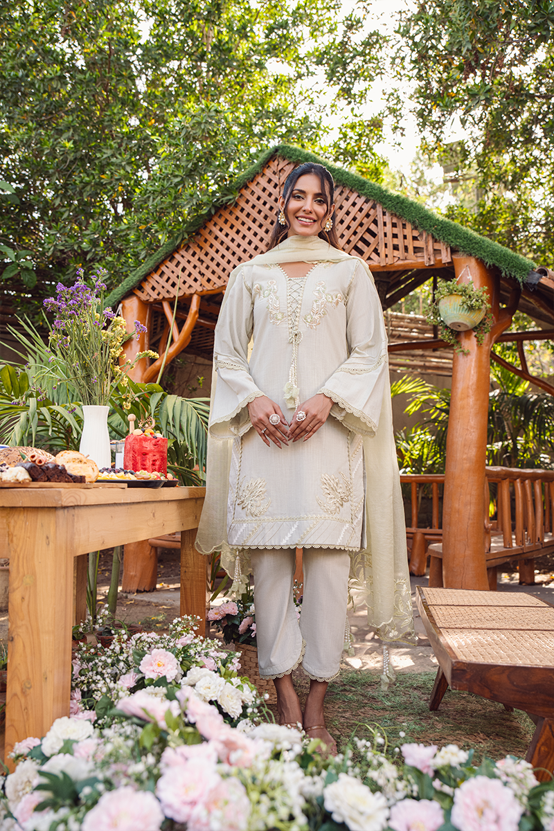 Fatima Khan | Luxury Pret 24 | SAGE IRISH GREEN