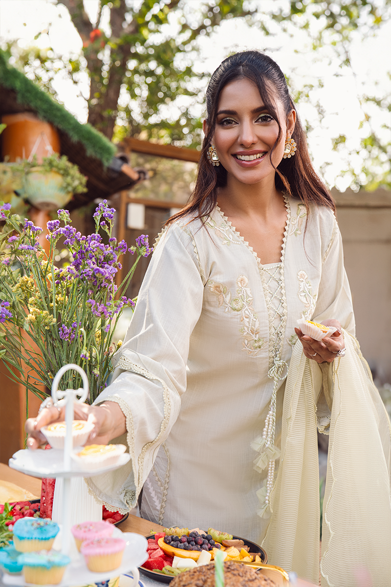 Fatima Khan | Luxury Pret 24 | SAGE IRISH GREEN