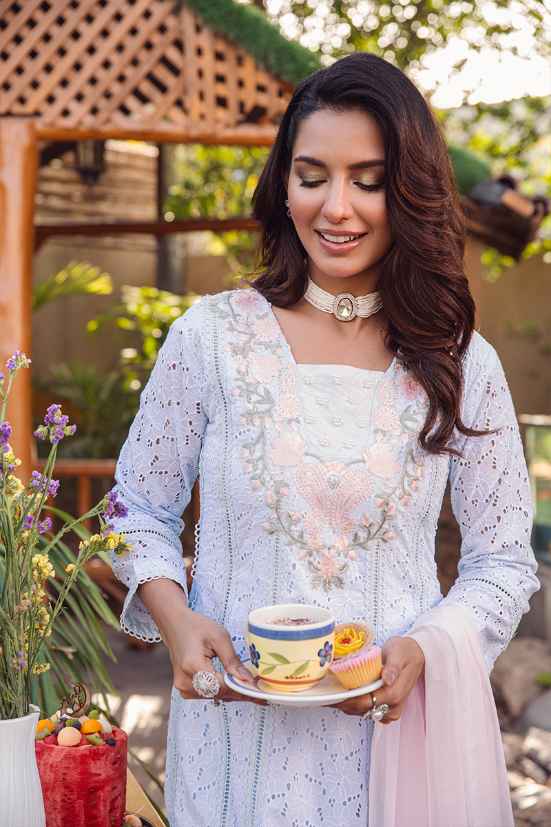 Fatima Khan | Luxury Pret 24 | ETHEREAL SKY BLUE