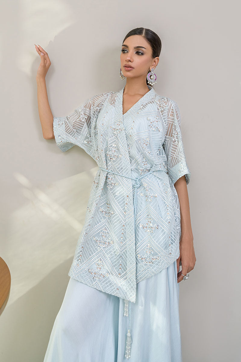 Fatima Khan | Luxury Pret 24 | LUSCIOUS BLUE