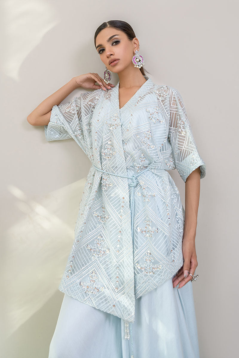 Fatima Khan | Luxury Pret 24 | LUSCIOUS BLUE