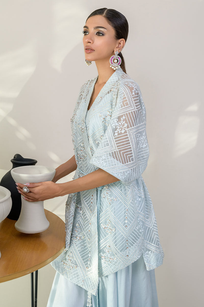 Fatima Khan | Luxury Pret 24 | LUSCIOUS BLUE