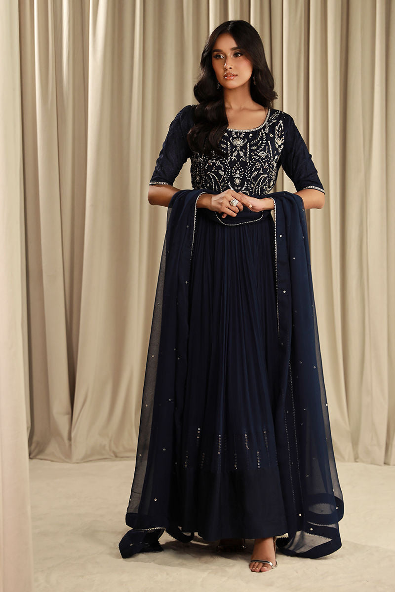 Fatima Khan | Sahar Luxe | TWILIGHT NAVY