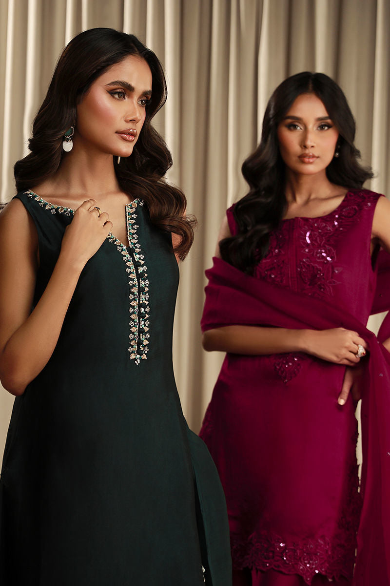 Fatima Khan | Sahar Luxe | VIVID MAGENTA