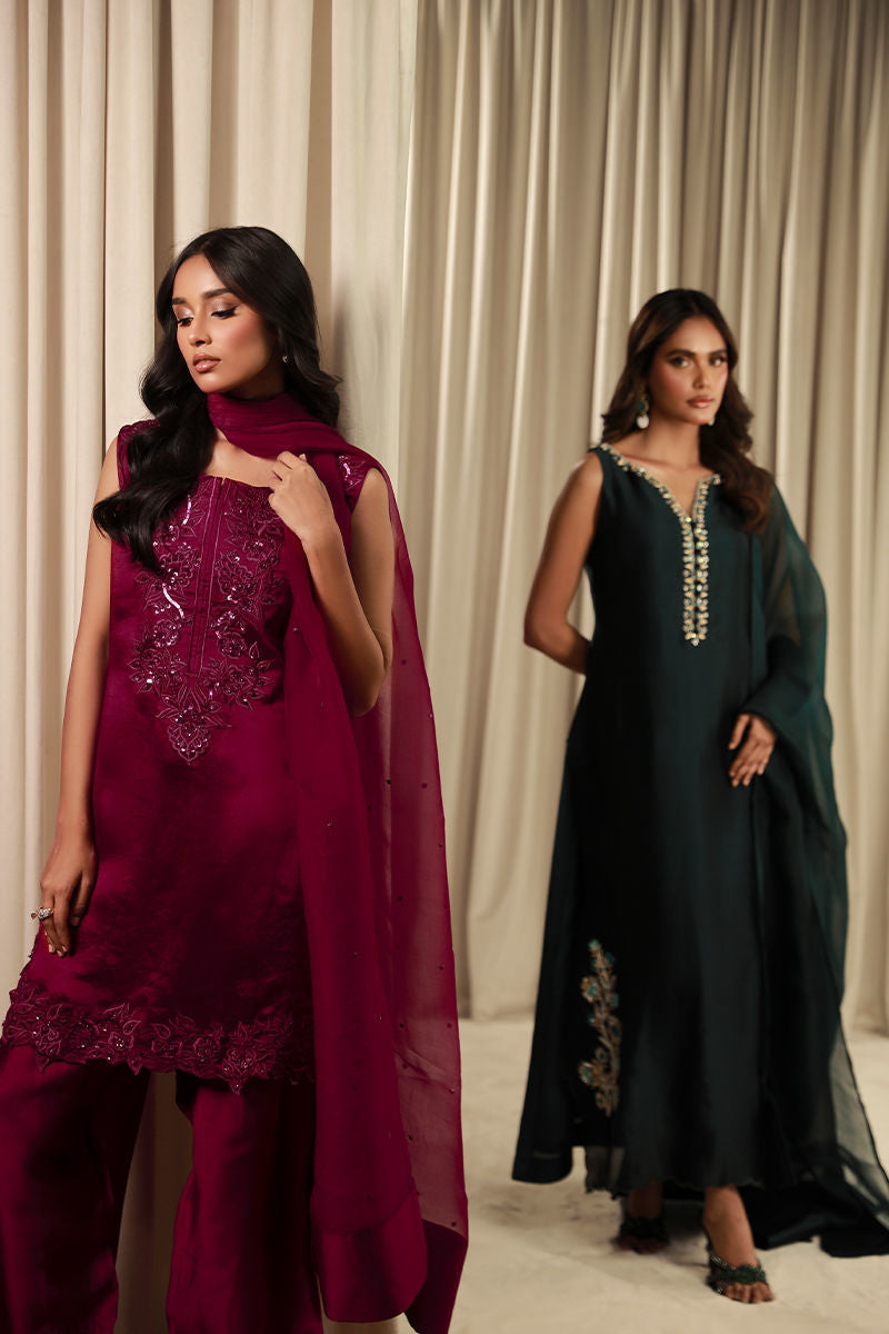 Fatima Khan | Sahar Luxe | VIVID MAGENTA