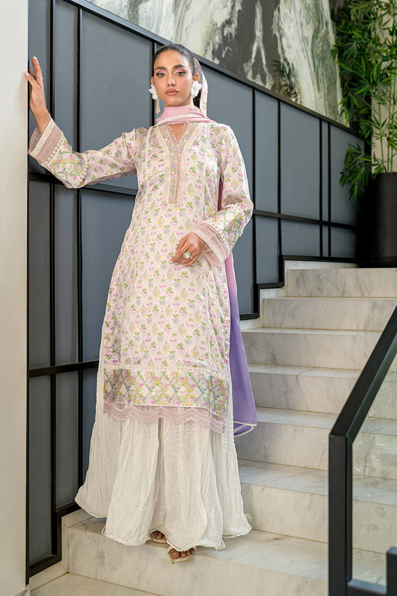 Fatima Khan | Eid Digital Silk Prints | Abloom