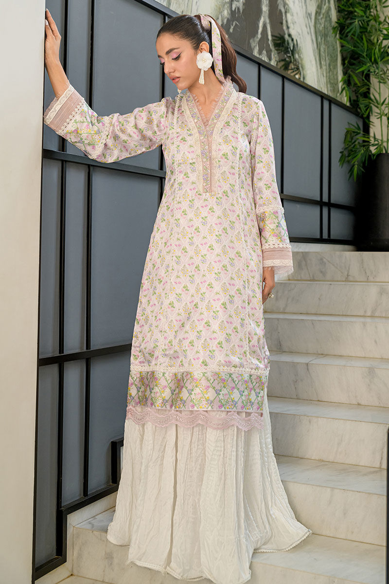 Fatima Khan | Eid Digital Silk Prints | Abloom