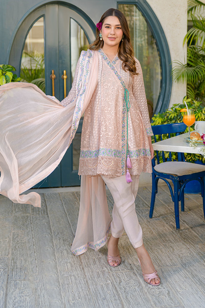 Fatima Khan | La Fleur Eid Edit | Peach Please