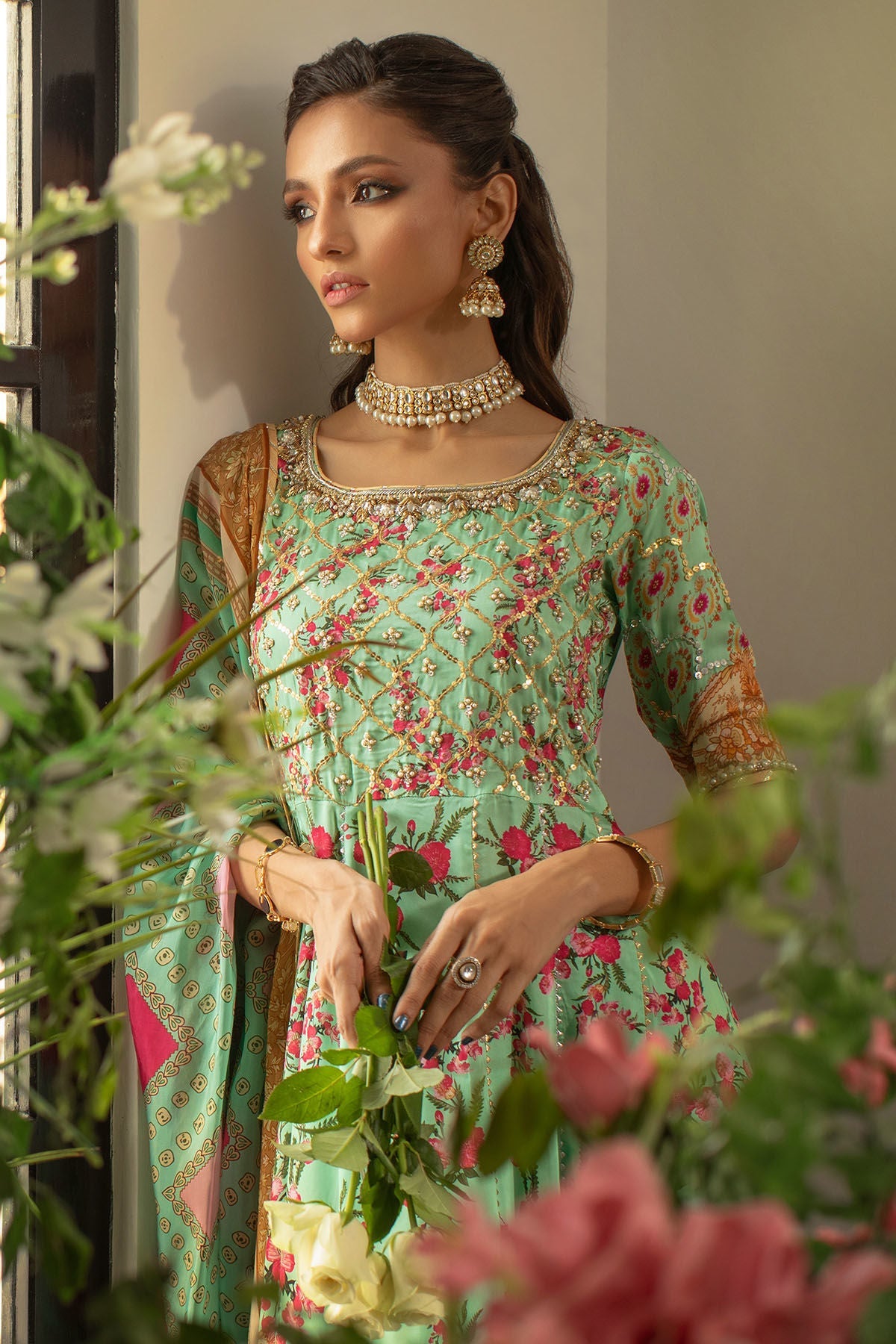 Annus Abrar | Luxe Silk Pret | JABEEN KALIDAR