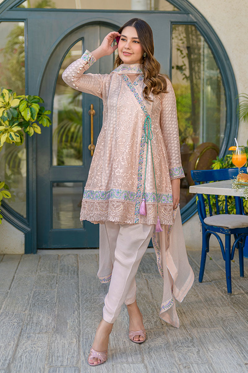 Fatima Khan | La Fleur Eid Edit | Peach Please