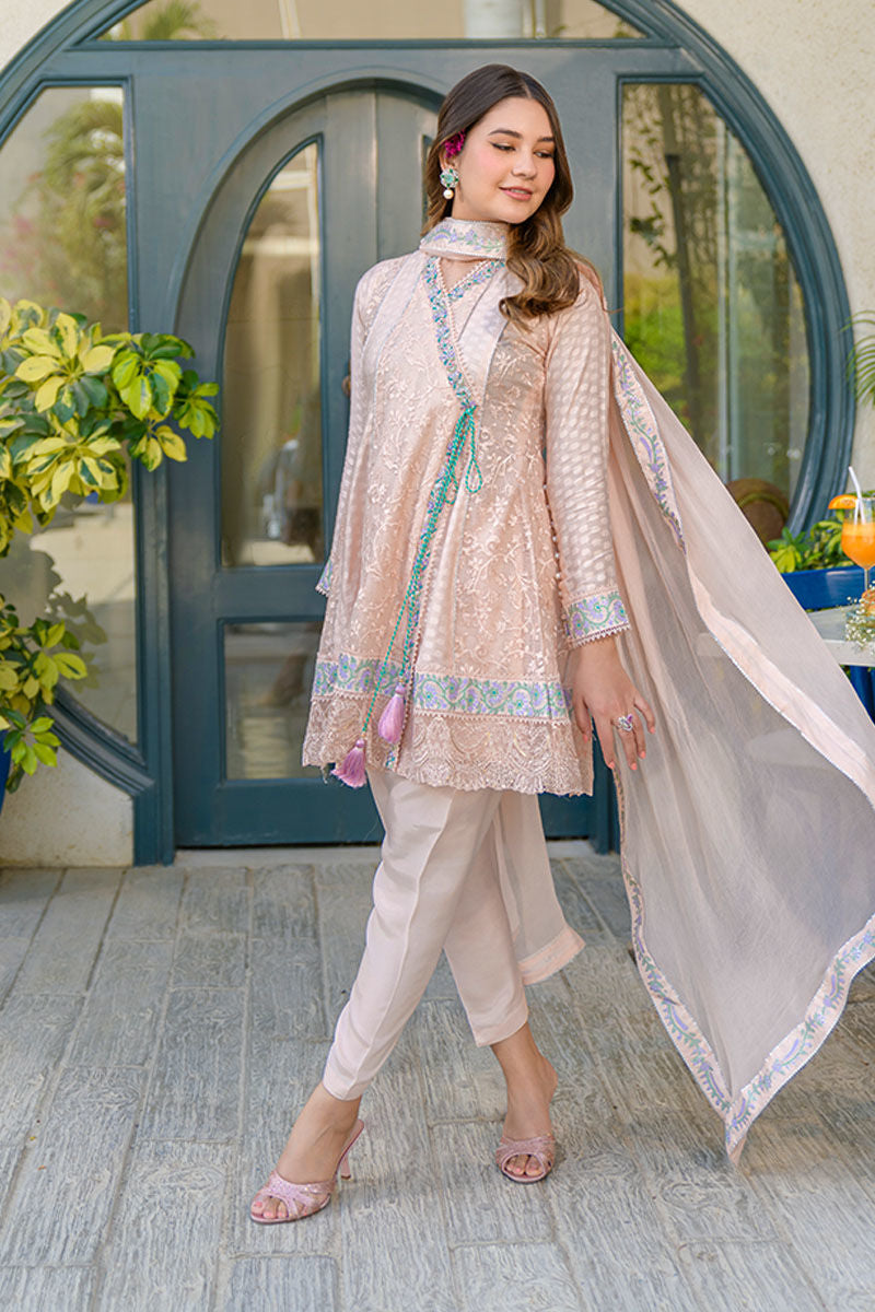 Fatima Khan | La Fleur Eid Edit | Peach Please