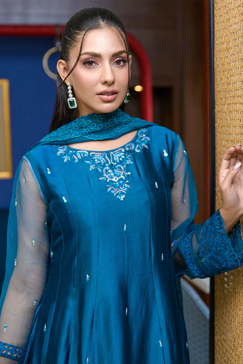 Fatima Khan | La Fleur Eid Edit | Azure Jade