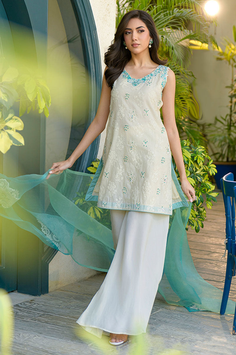 Fatima Khan | La Fleur Eid Edit | Minty Fresh