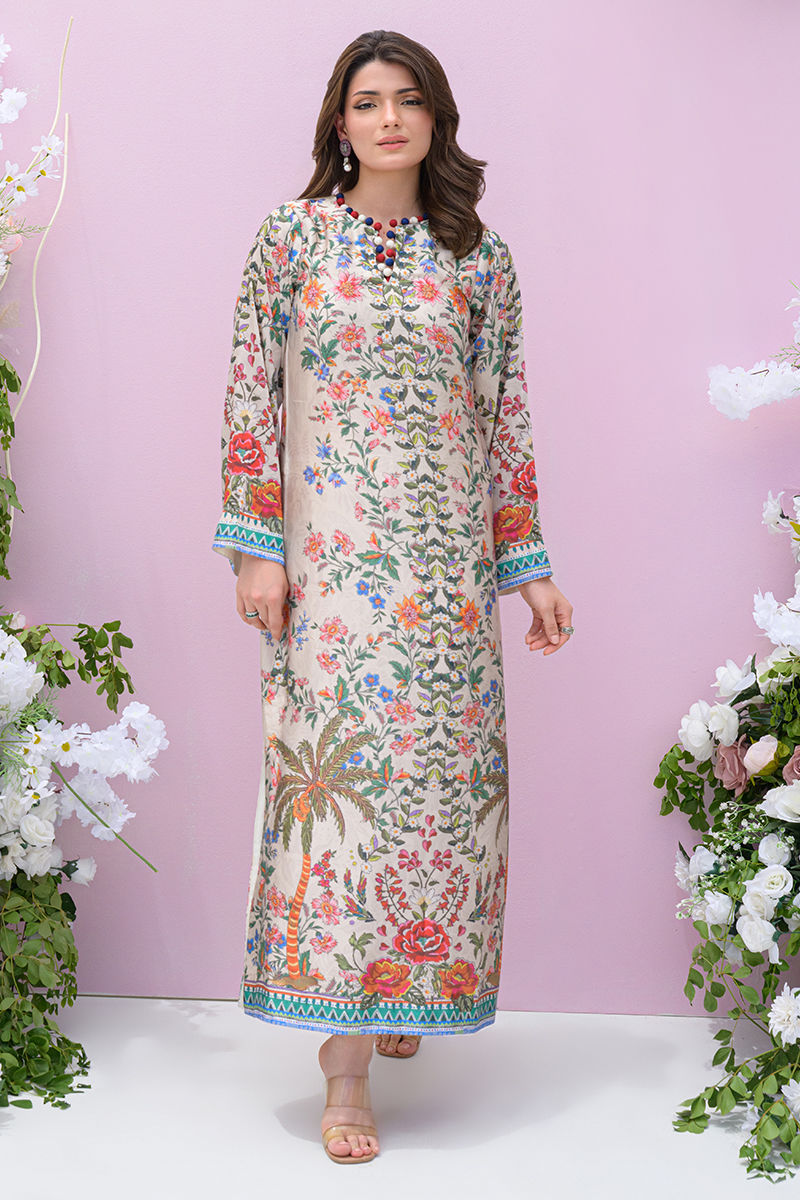 Fatima Khan | Eid Digital Silk Prints | Wildflower